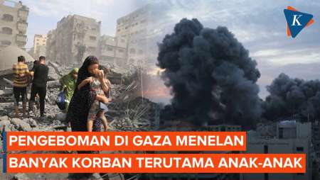 UNICEF Sebut Gaza Selatan Hadapi Pengeboman Terparah Sejak 7 Oktober