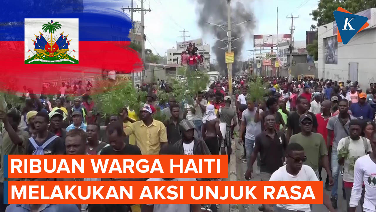Kejahatan dan Inflasi Merajalela, Ribuan Warga Haiti Lakukan Demo