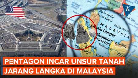 Lawan Dominasi China, Pentagon Incar Tanah Jarang Langka Di Malaysia