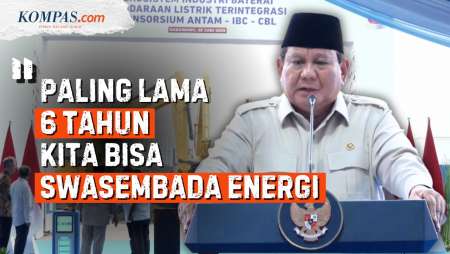 [FULL] Prabowo: Bangsa Kita Sungguh Bisa Swasembada Listrik Paling Lama 6 Tahun