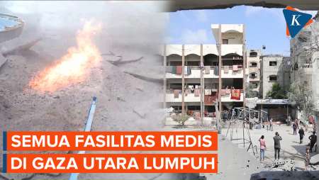 Israel Serang RS Indonesia di Gaza, Fasilitas Medis Gaza Utara Lumpuh