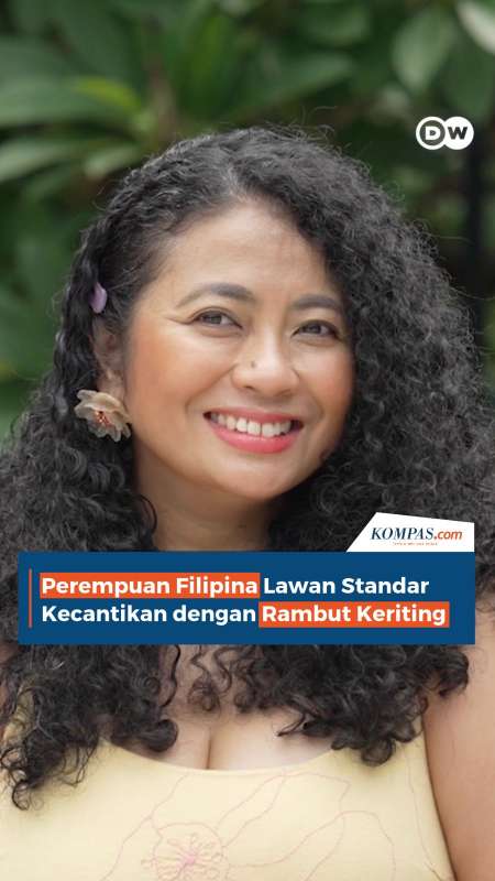 Perempuan Filipina Lawan Standar Kecantikan Dengan Rambut Keriting