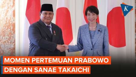 Momen Pertemuan Prabowo Dengan PM Jepang Sanae Takaichi