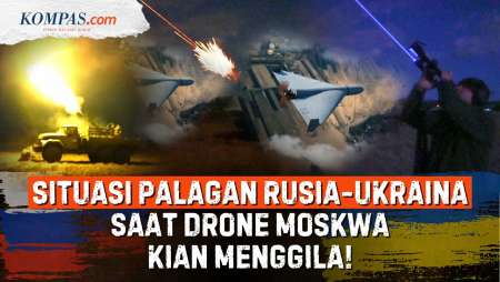 Situasi Perang Drone Rusia Vs Ukraina Semakin Sengit di Garis Depan!