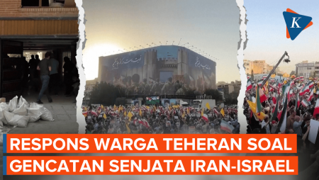 Bingung Tiba-tiba Gencatan Senjata, Warga Iran Curiga Israel Bakal Serang Lagi