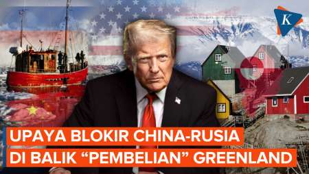 Terungkap! Trump Bidik Greenland Demi Blokir Agresi China-Rusia