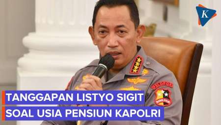 Aturan Usia Pensiun Kapolri Diubah, Ini Tanggapan Listyo Sigit
