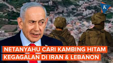 Netanyahu Cari "Kambing Hitam" Atas Kegagalan Di Lebanon Dan Hasil Tak Maksimal Di Iran