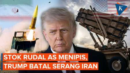 80 Persen Stok Rudal AS Terkuras, Trump Batalkan Serangan Besar Ke Iran