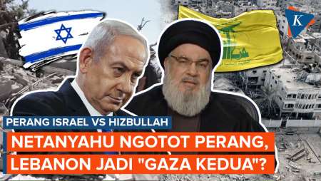 Israel Ngotot Teruskan Perang dengan Hizbullah, Lebanon Akankah Jadi “Gaza Kedua”?