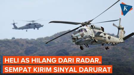 Helikopter Militer AS Dilaporkan Hilang dari Radar, Sempat Kirim Sinyal Darurat di Laut Merah