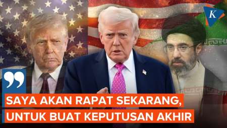 Trump Susun Keputusan Akhir Soal Perang Iran, Ada 2 Poin Krusial