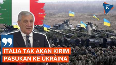 Italia Tak Akan Kirim Pasukan ke Ukraina meski Inggris-Perancis Ada Rencana