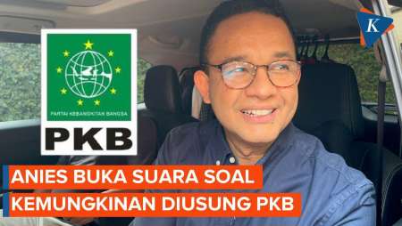 Jawaban Anies soal Isu Diusung PKB di Pilkada Jakarta