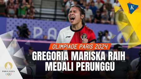 Resmi! Gregoria Mariska Raih Medali Perunggu Olimpiade 2024