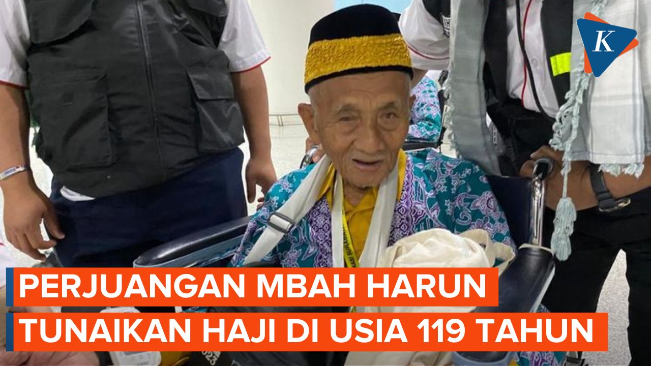 Jadi Calon Jemaah Haji Tertua Indonesia, Mbah Harun: Saya Rela Jual Tanah untuk Berangkat