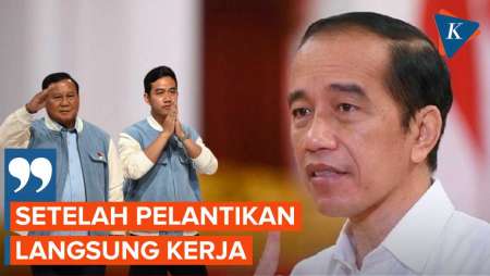 Presiden Joko Widodo Beri Tanggapan soal Presiden dan Wapres Terpilih