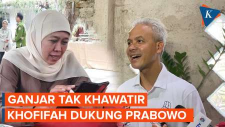 Khofifah Resmi Dukung Prabowo-Gibran, Ganjar Tak Khawatir