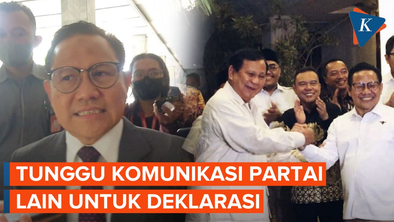 Muhaimin dan Prabowo Tunggu Partai Lain Gabung di Koalisi PKB-Gerindra