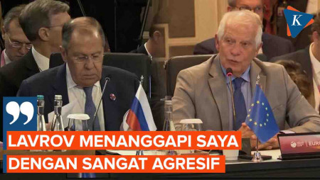 Josep Borrell Bongkar Aksi Menlu Rusia Mengecam Kritikan Perang di Ukraina