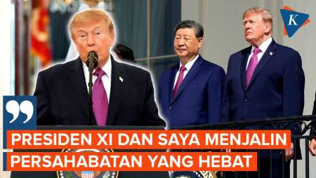 Puja-puji Trump Saat Jamu Xi Jinping Di Gedung Putih, Akui Jalin Persahabatan Hebat
