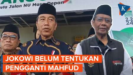 Jokowi Siapkan Keppres Pengganti Mahfud, Butuh Waktu Dua hingga Tiga Hari