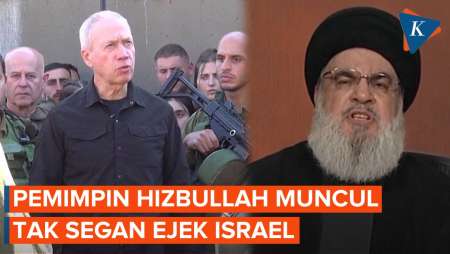 Pemimpin Hizbullah Ejek Israel, Yoav Gallant Balik Mengecam