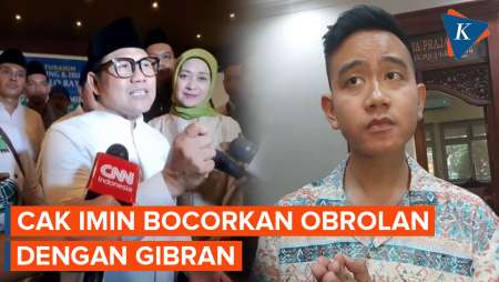 Cak Imin Ungkap Perbincangannya dengan Gibran