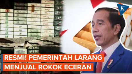 Resmi, Pemerintah Larang Jual Rokok Eceran, Ini Alasannya!