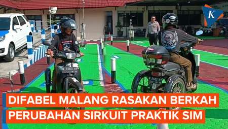 Trek Uji Praktik SIM Diubah, Difabel di Kabupaten Malang Turut…