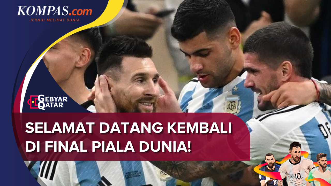 Hasil Argentina Vs Kroasia: Rekor Messi, Brace Alvarez, Tango ke Final!