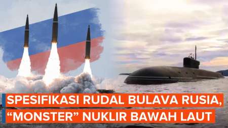 Rusia Luncurkan Rudal Bulava dari Kapal Selam Nuklir, Ini Spesifikasinya