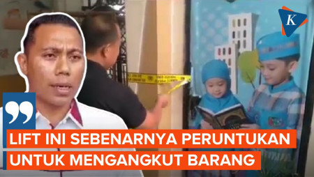 Didesain untuk Angkut Barang, Lift Sekolah Az Zahra Justru Dinaiki 9 Orang