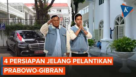 4 Persiapan Jelang Pelantikan Prabowo-Gibran 20 Oktober