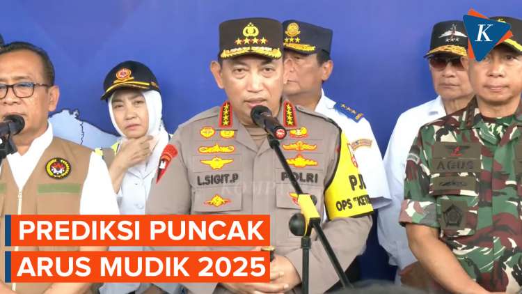 Video: [FULL] Kapolri Ungkap Prediksi Puncak Arus Mudik dan Strategi ...