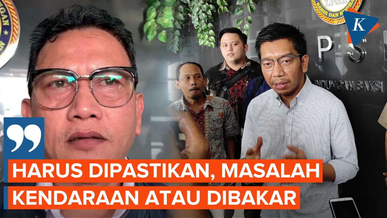 Wakil Ketua LPSK: Mobil Anggota KPU Kalteng Terbakar