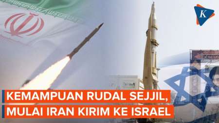 Keunggulan Rudal Sejjil Iran, Cuma 7 Menit Sampai Di Tel Aviv