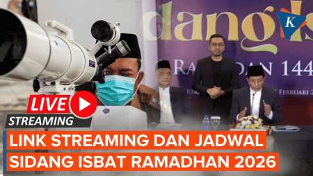 Link Streaming Sidang Isbat Malam Ini, Bisa Disaksikan Di Mana?