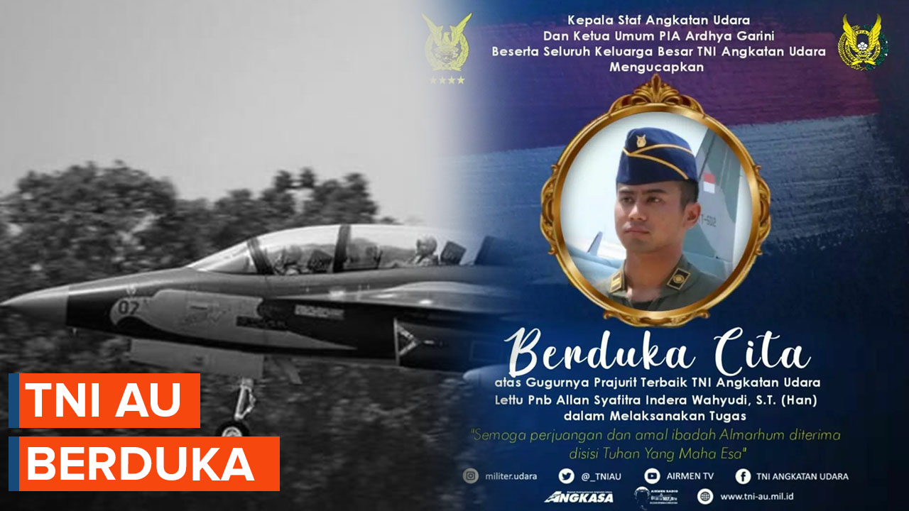 TNI AU Berduka, Pesawat Tempur T-50i Jatuh saat Gelar Latihan Tempur