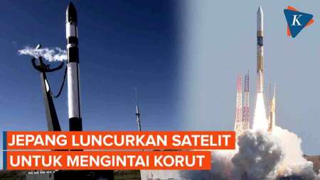 Jepang Luncurkan Satelit Mata-mata Intai Pergerakan Korut