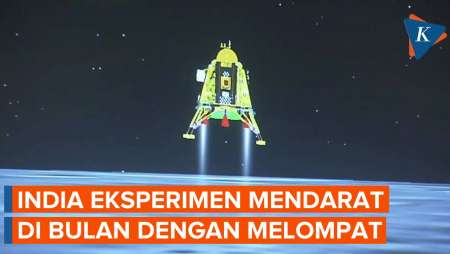 Eksperimen India di Bulan, Mendarat dengan Melompat