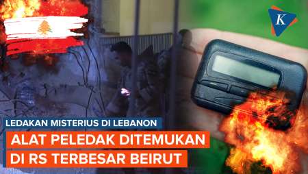 Usai Ledakan Massal Pager dan Walkie Talkie, Alat Peledak Ditemukan di RS Terbesar Lebanon