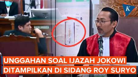 Momen Postingan Dian Sandi Soal Ijazah Jokowi Ditunjukkan Ke Hakim Dalam Sidang Praperadilan