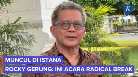 Rocky Gerung Datang Ke Istana Jelang Pelantikan Wantimpres
