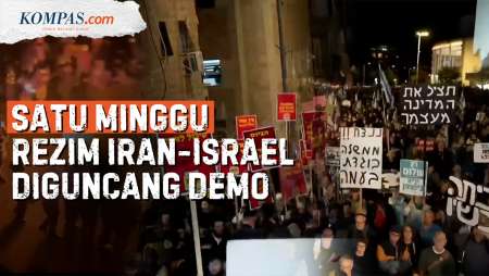 Situasi Satu Minggu Rezim Israel Dan Iran "Kompak" Diguncang Demo Rakyatnya Sendiri