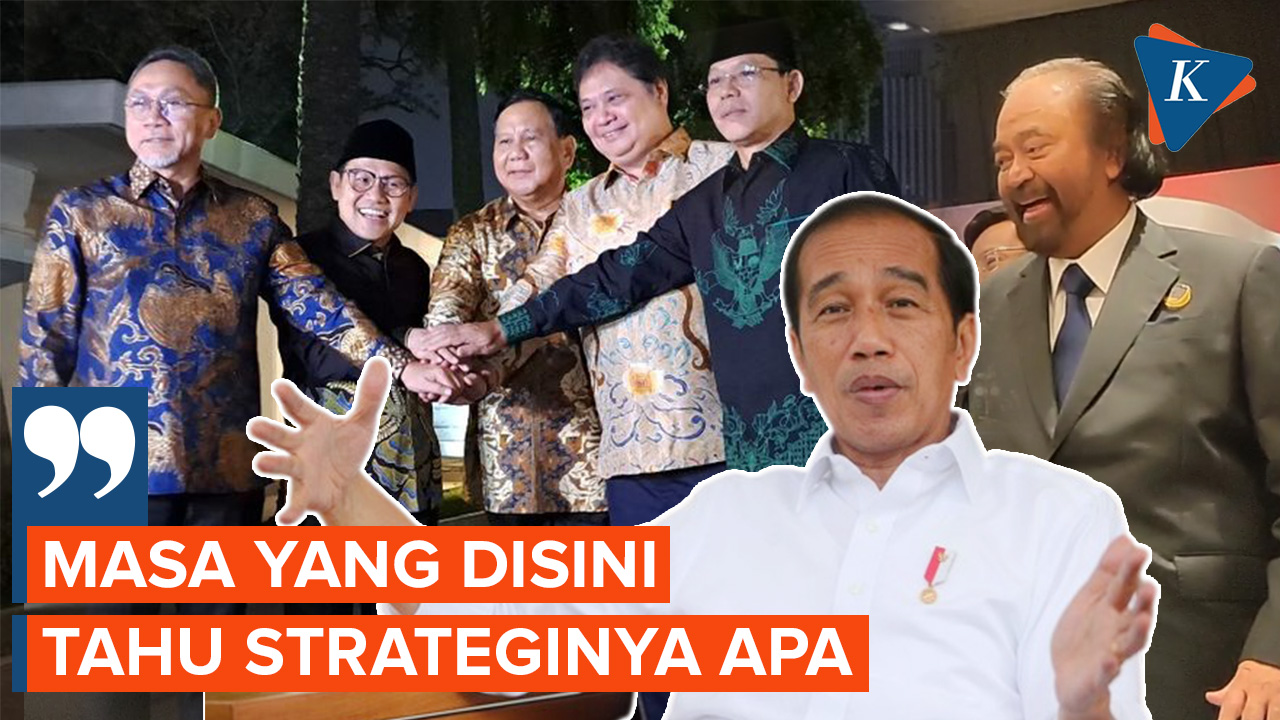 Jokowi Bersama Ketum Parpol Bahas Strategi, Nasdem Dianggap Keluar Koalisi