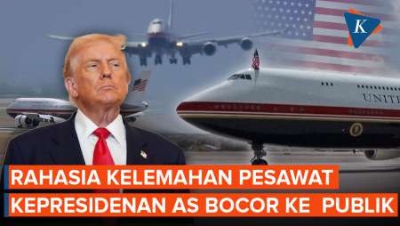Kelemahan Air Force One Anyar Trump Bocor, Langsung Dikandangkan Sebulan