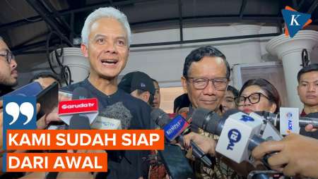 KPU Segera Umumkan Hasil Pilpres, Ganjar-Mahfud: Kami Sudah Siap Gugat