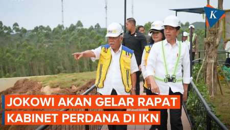 Jokowi Akan Gelar Rapat Kabinet di IKN pada 30 Juli