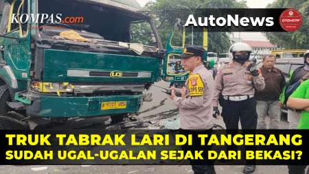 Truk Tabrak Lari di Tangerang, Diduga Sudah Ugal-ugalan dari Bekasi